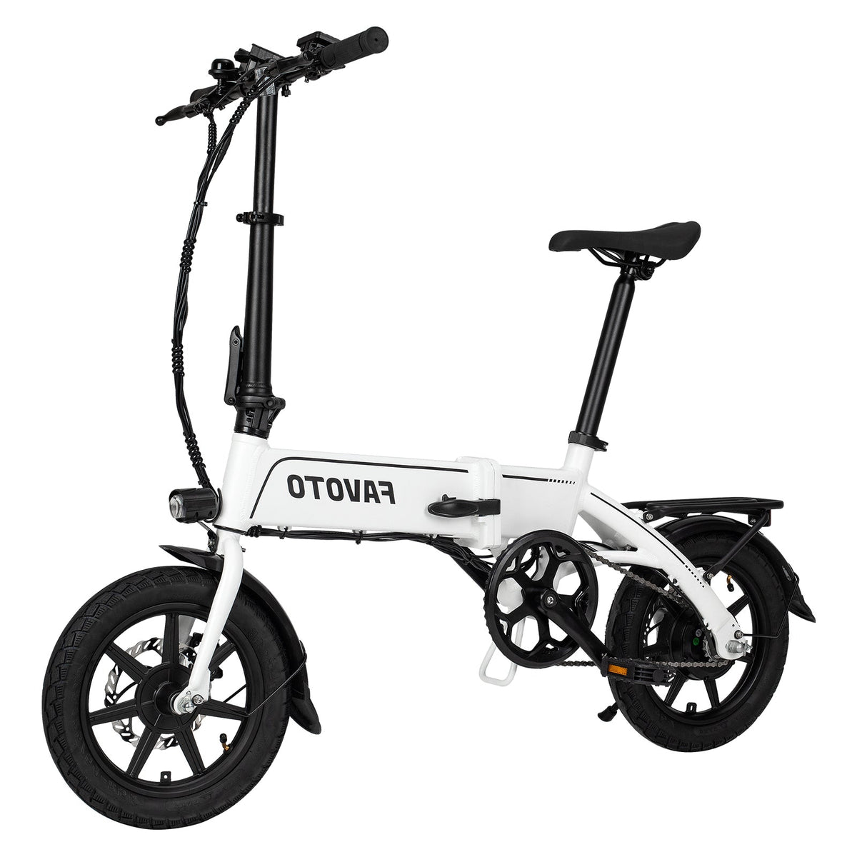 MEELOD S5 14" Mini Folding Electric Bike 500W Peak Motor 36V 10.4Ah Battery