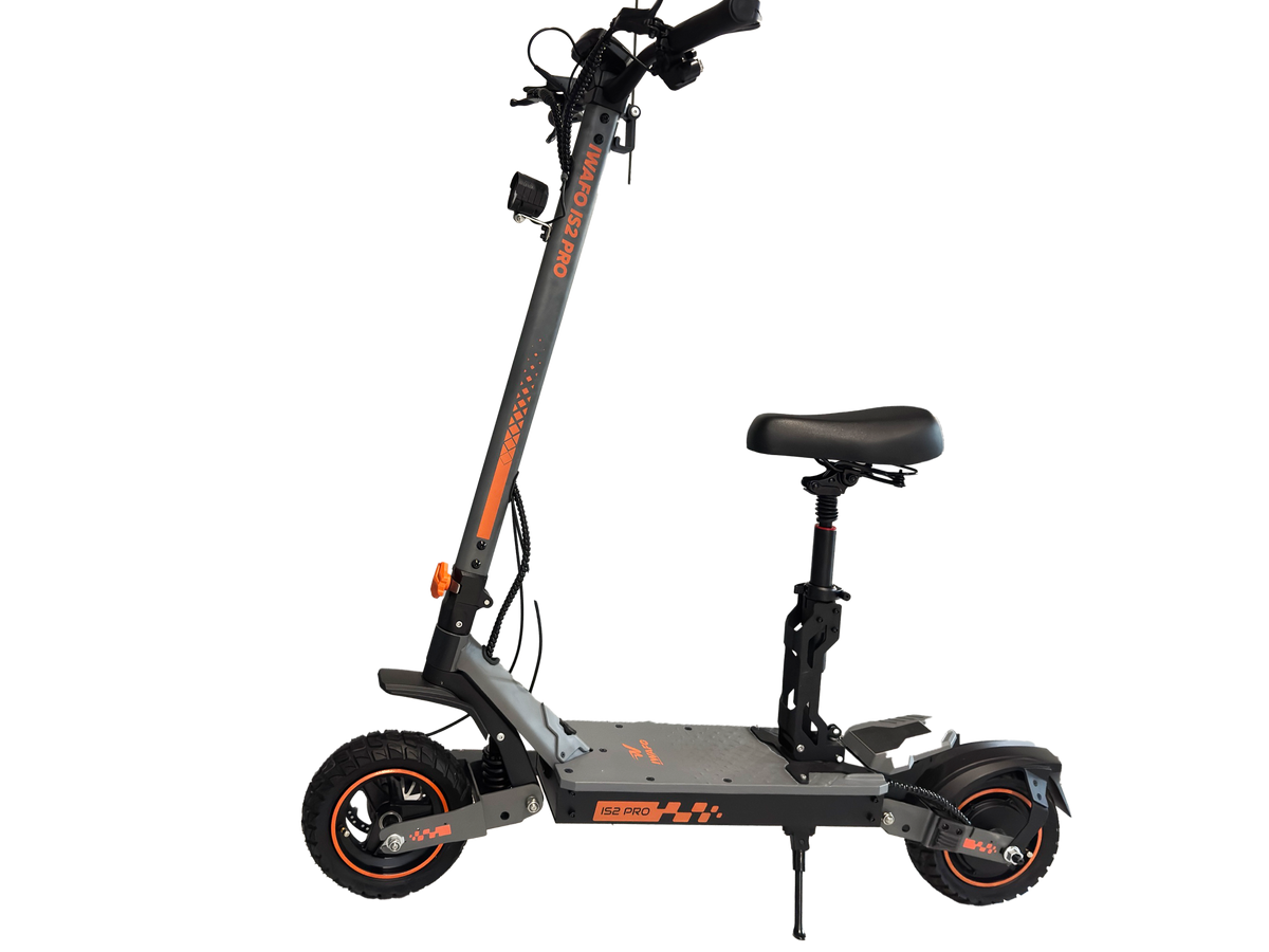 IWAFO IS2Pro 10" Off-Road Electric Scooter 2*1000W Dual Motors 52V 20Ah Battery