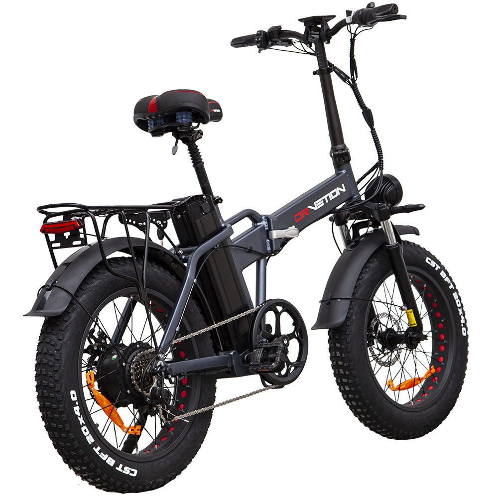 DRVETION AT20 20" Folding Electric Bike 750W Motor 48V 10Ah/15Ah/20Ah Samsung Battery