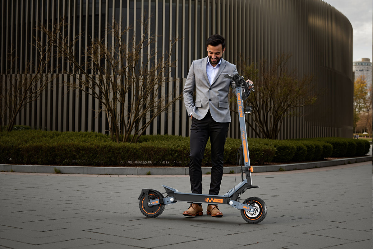 IWAFO IS2Pro 10" Off-Road Electric Scooter 2*1000W Dual Motors 52V 20Ah Battery