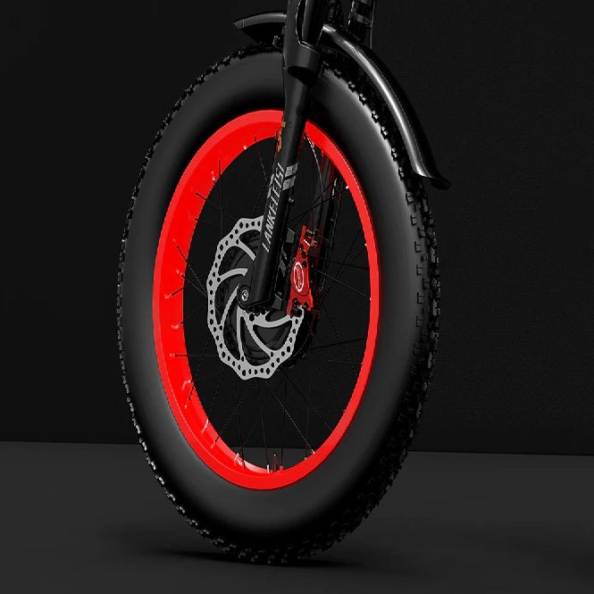 LANKELEISI X2000 MAX 20" Foldable Electric Bike 2000W Dual Motor 48V 20Ah Battery