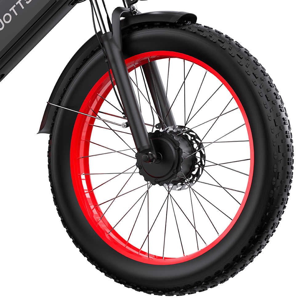DUOTTS N26 26" Off Road Electric Bike 750W*2 Dual Motors 48V 20Ah Battery