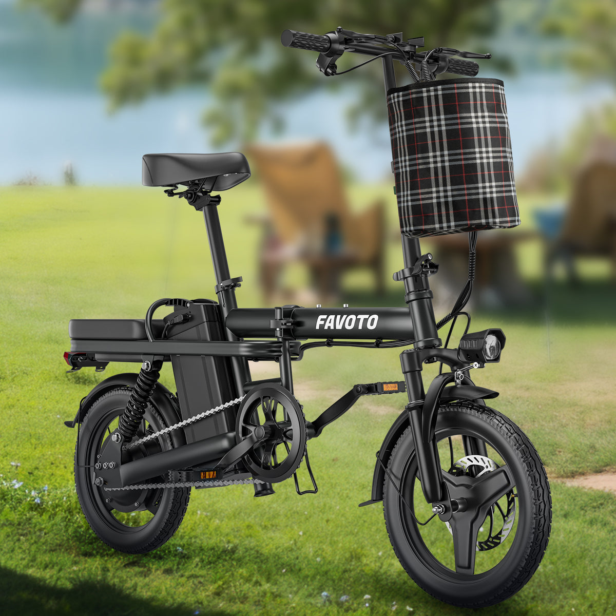 MEELOD Z9-3 14" Mini Folding Electric Bike 750W Peak Motor 48V 20.8Ah Battery