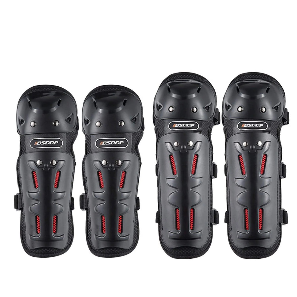 YUME 4PCS Motorcycle Elbow Kneepad