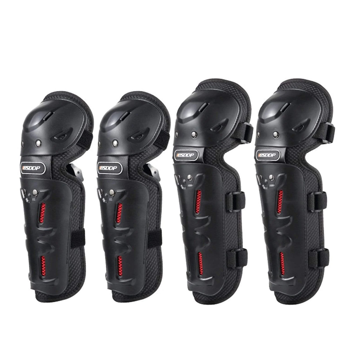 YUME 4PCS Motorcycle Elbow Kneepad