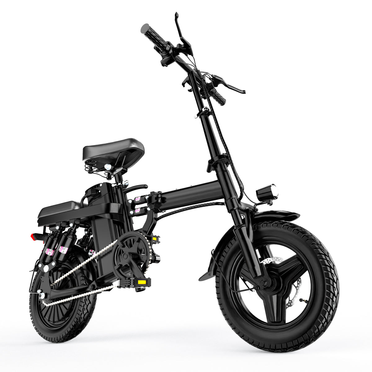GLEERIDE A9 STAR 14" Folding E-Bike 500W Motor 48V 15Ah Battery