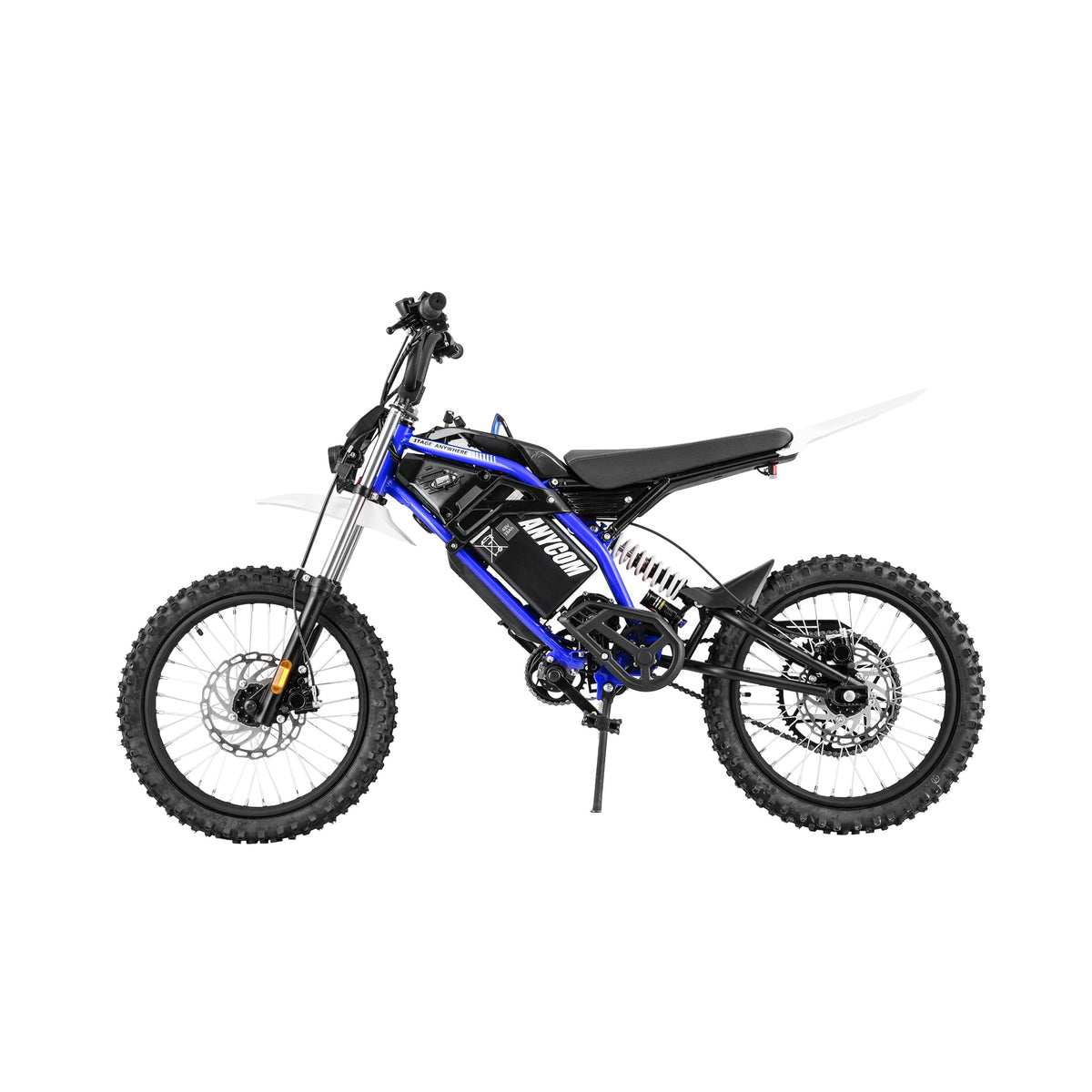 ANYCOM DB1 17“ Off Road Electric Bike 2000W Peak Mid-Drive Motor 48V 28Ah Battery
