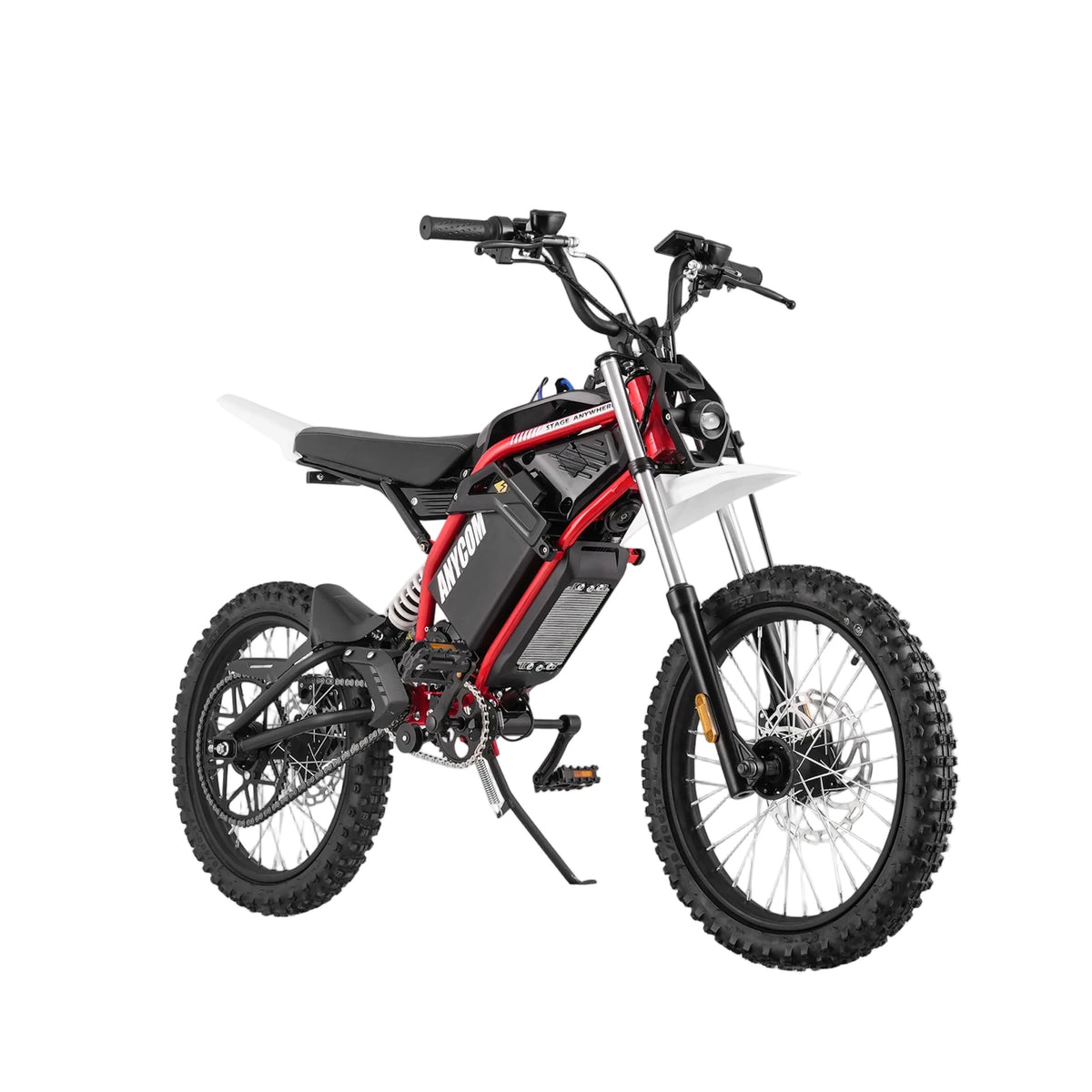 ANYCOM DB1 17“ Off Road Electric Bike 2000W Peak Mid-Drive Motor 48V 28Ah Battery
