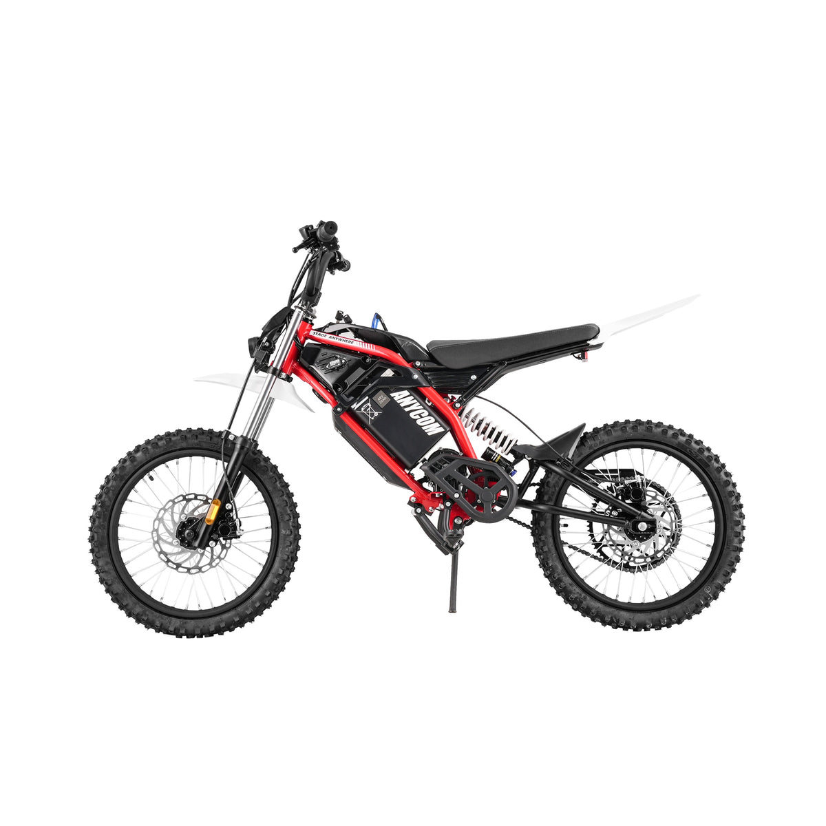 ANYCOM DB1 17“ Off Road Electric Bike 2000W Peak Mid-Drive Motor 48V 28Ah Battery