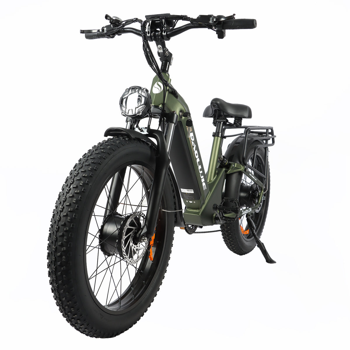 BAOLUJIE P7 2401 24" Step-Thru E-Bike 2000W Motor 48V 20Ah Battery