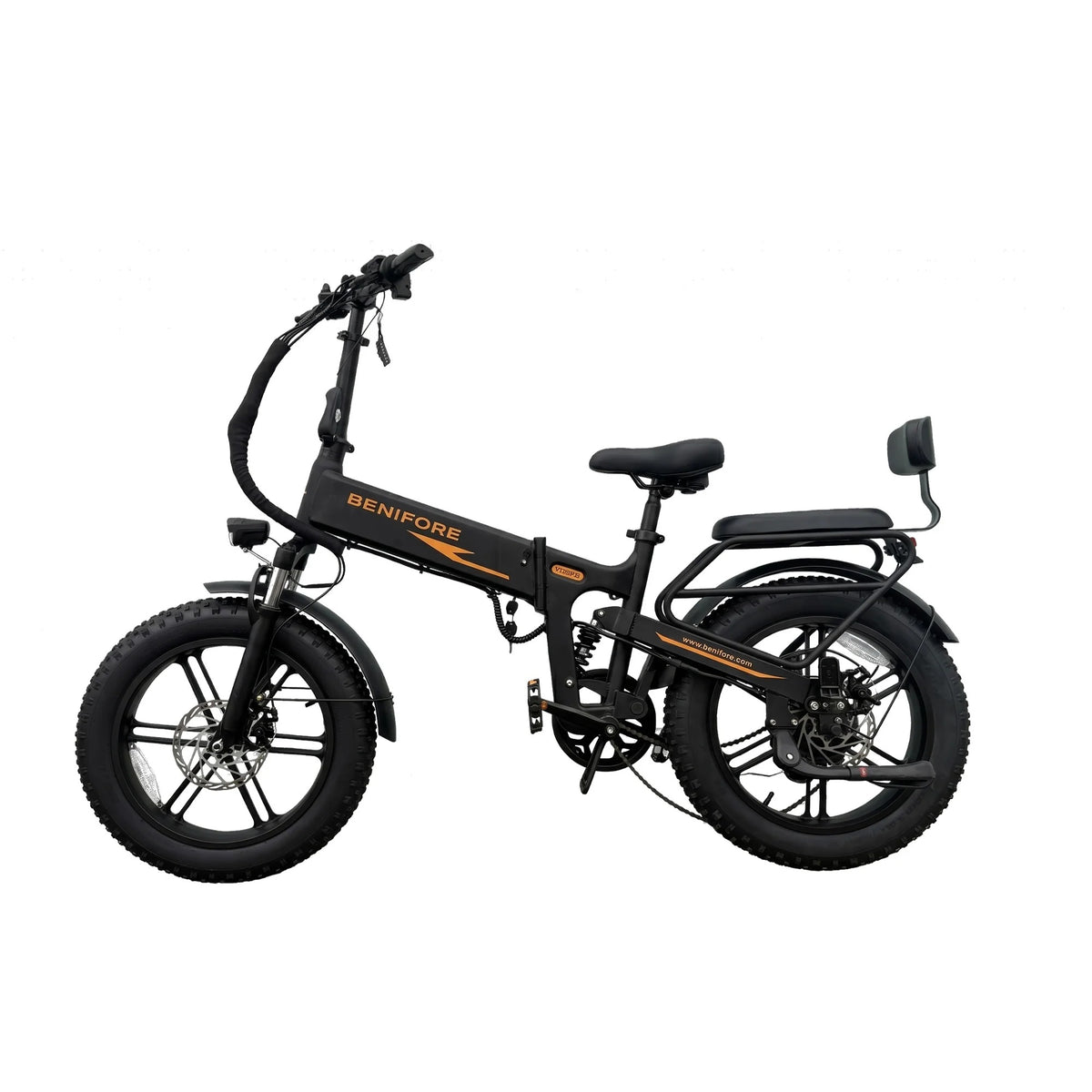 BENIFORE X1T PRO 20" Fat-Tire E-Bike 1500W Peak Motor 48V 20Ah Battery