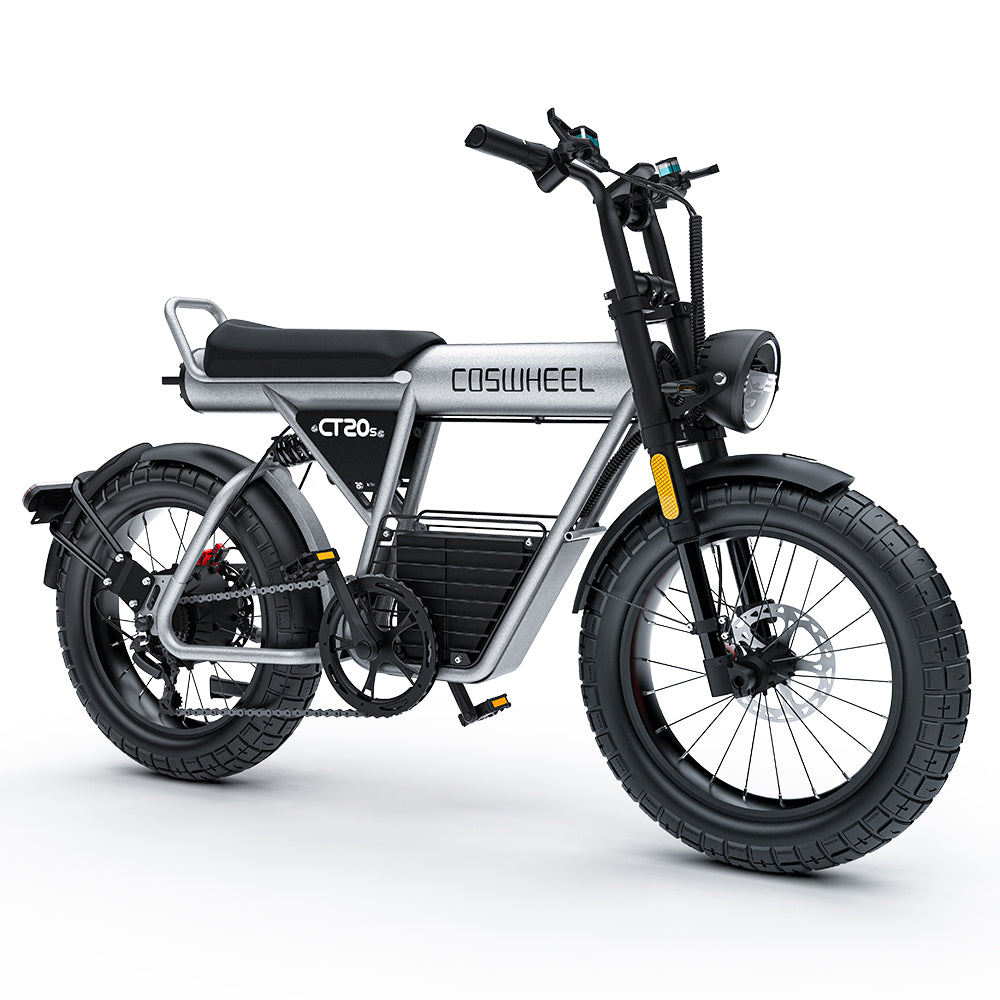 COSWHEEL CT20S 20" Off Road Electric Bike 1500W Motor 60V 27.5Ah Battery