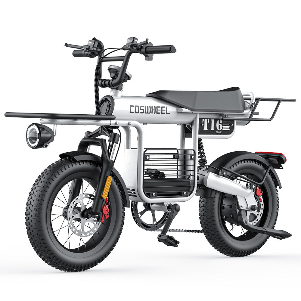 COSWHEEL T16 16" All-Terrain Electric Bike 500W Motor 48V 20Ah Battery