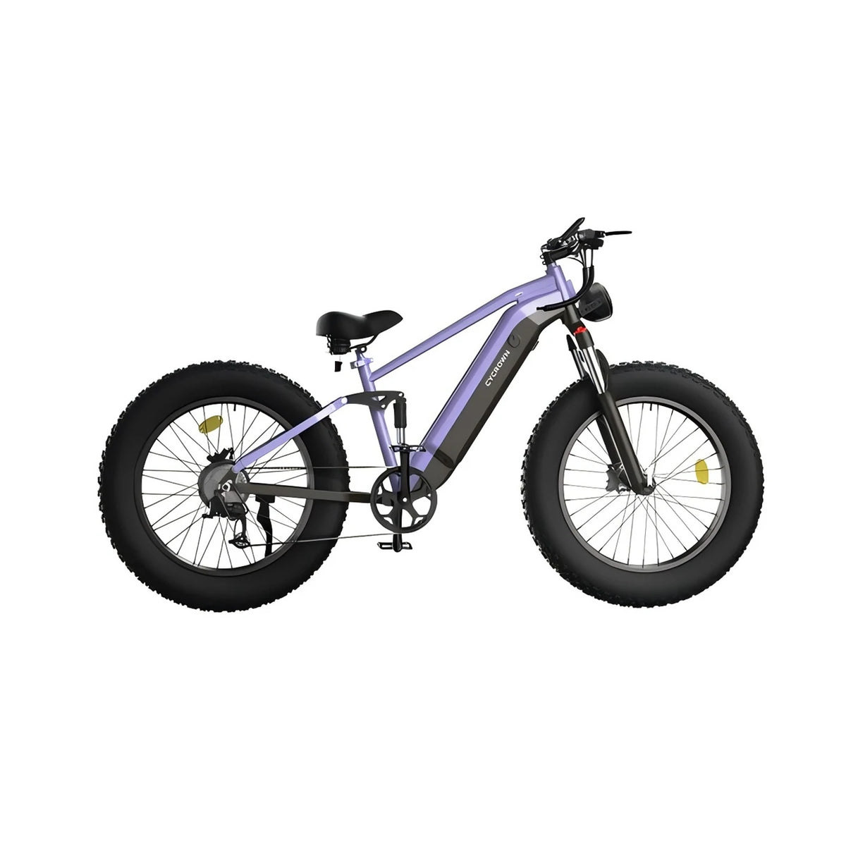 CYCROWN Ultra 26" Fat Tire Electric Mountain Bike 1000W Motor 48V 15Ah Battery
