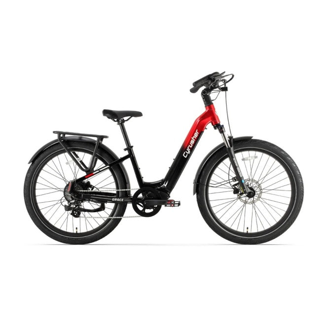 CYRUSHER Grace 27.5“ City Electric Bike 250W Motor 48V 15Ah Battery