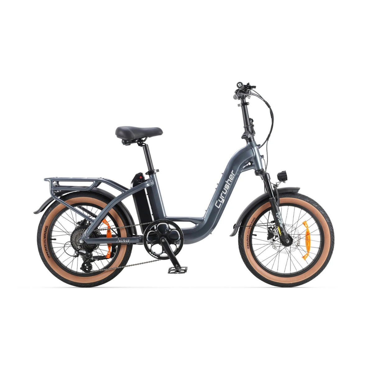 CYRUSHER Nova 20" Step-through Electric Bike 250W Motor 36V 15Ah Battery