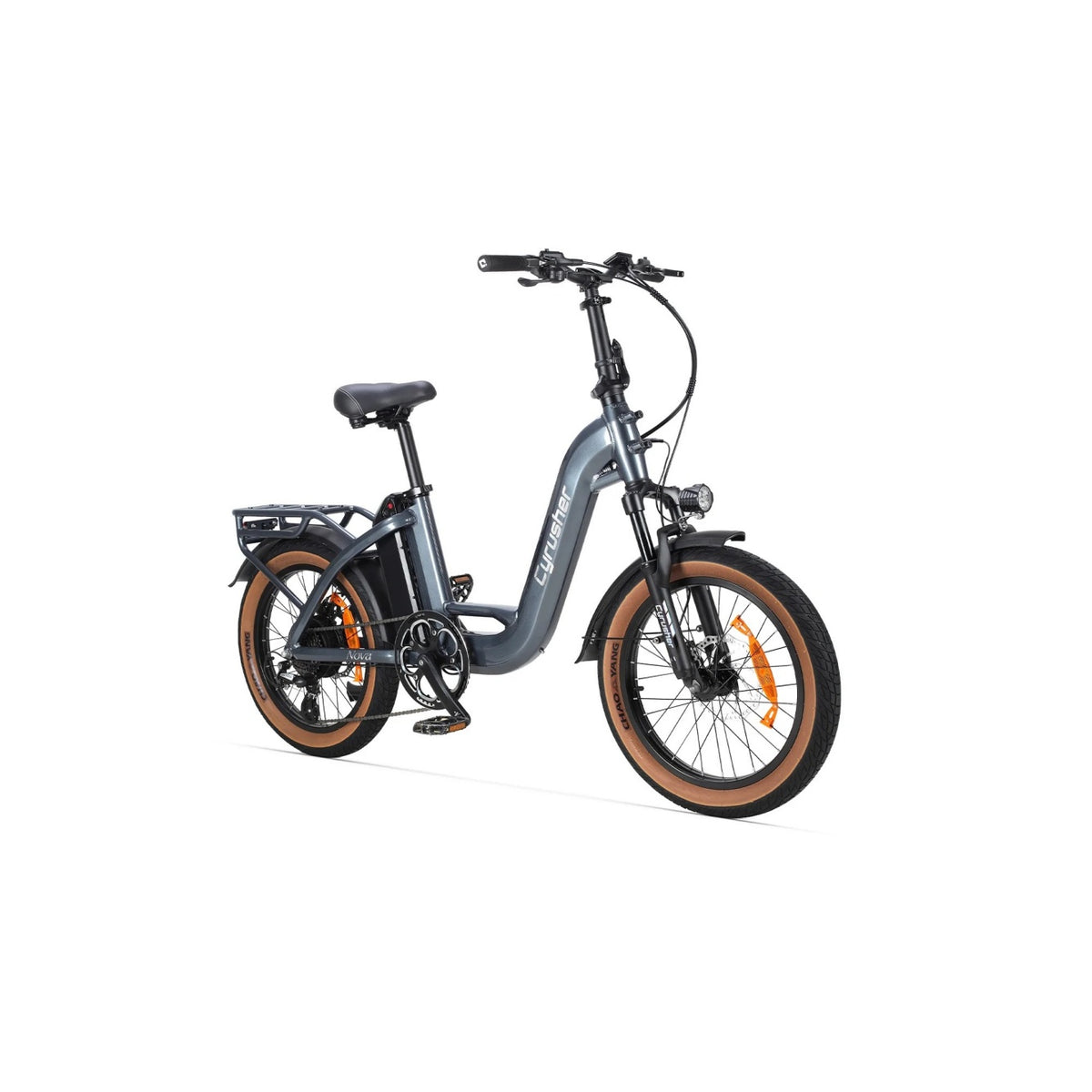CYRUSHER Nova 20" Step-through Electric Bike 250W Motor 36V 15Ah Battery