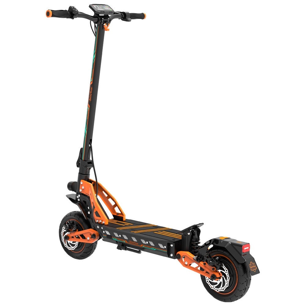 DRIVETRON DT10 10" Off-Road Electric Scooter 1200W*2 Dual Motor 52V 20.8Ah Battery(Turn Signal Version)