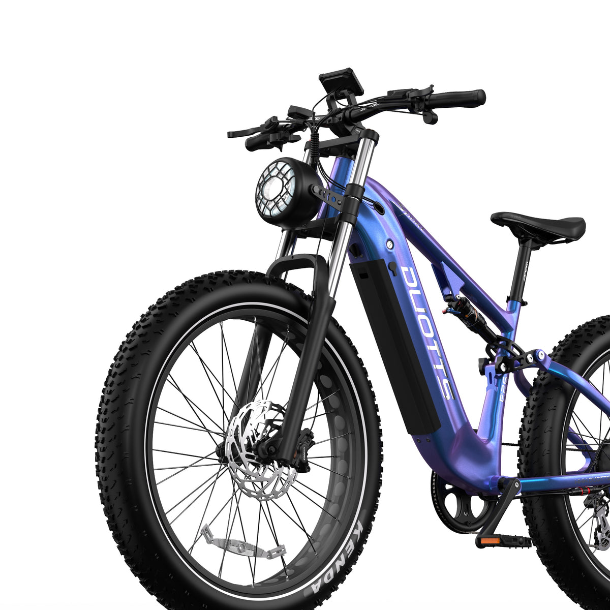 DUOTTS E26 26" SUV Fat Tire Electric Mountain Bike 750W Motor 48V 20Ah Battery