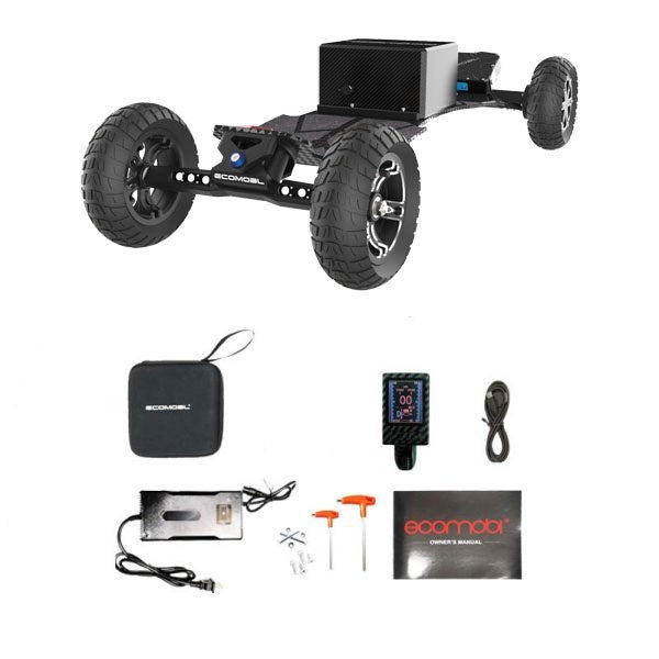 ECOMOBL Telum 2WD Electric Skateboard 2*3800W 16Ah Battery