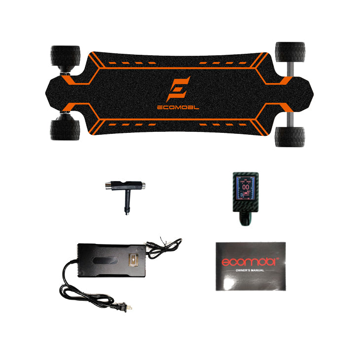 ECOMOBL Walker 2WD Electric Skateboard 2*750W 12Ah Battery