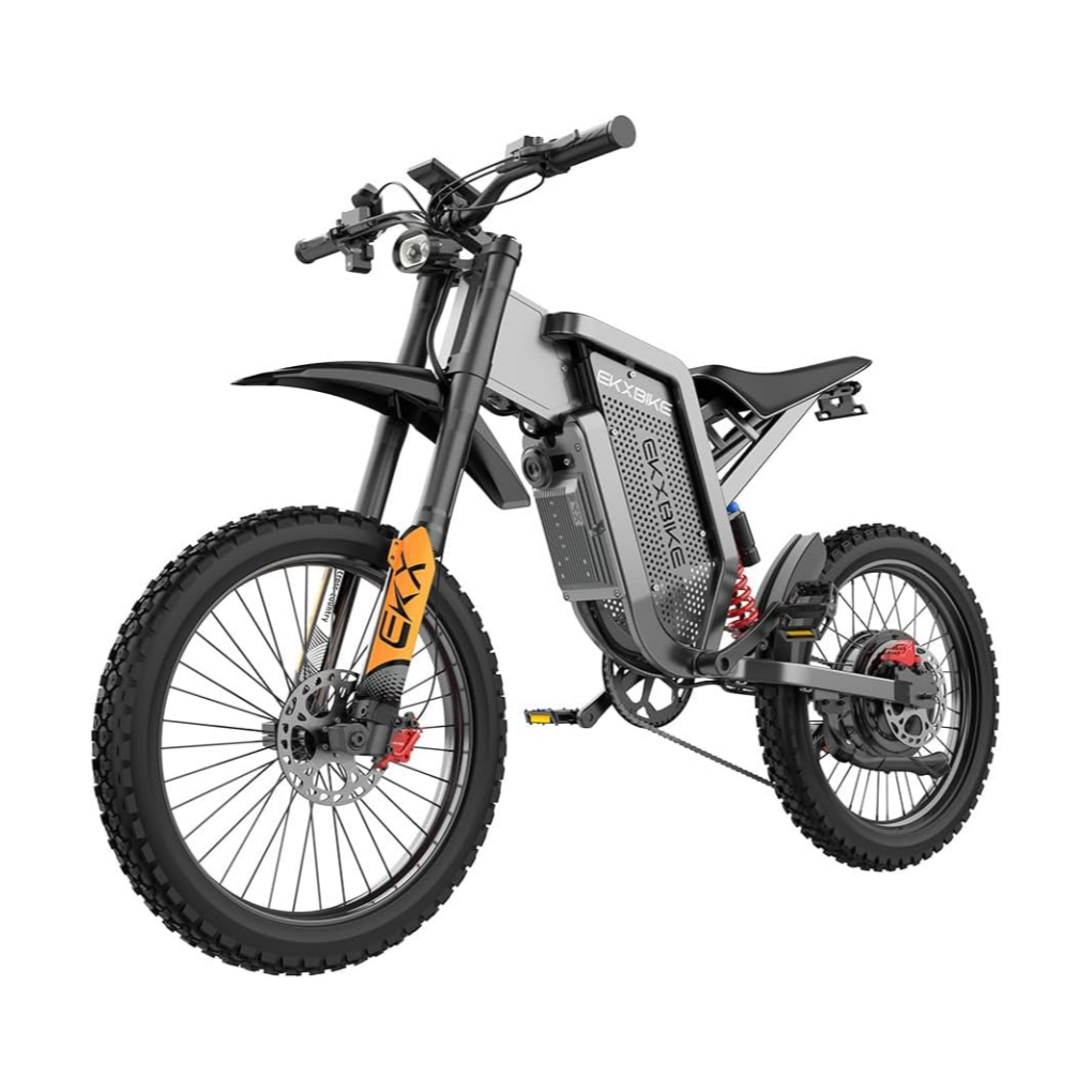 EKXBIKE X21 Max 19" Off Road Electric Bike 8000W Peak Motor 60V 30Ah Battery