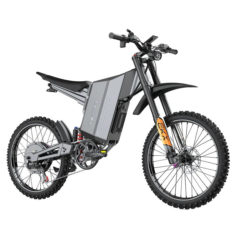 EKXBIKE GTS X22 19" Off-Road E-Bike 6000W Peak Motor 72V 30Ah Battery