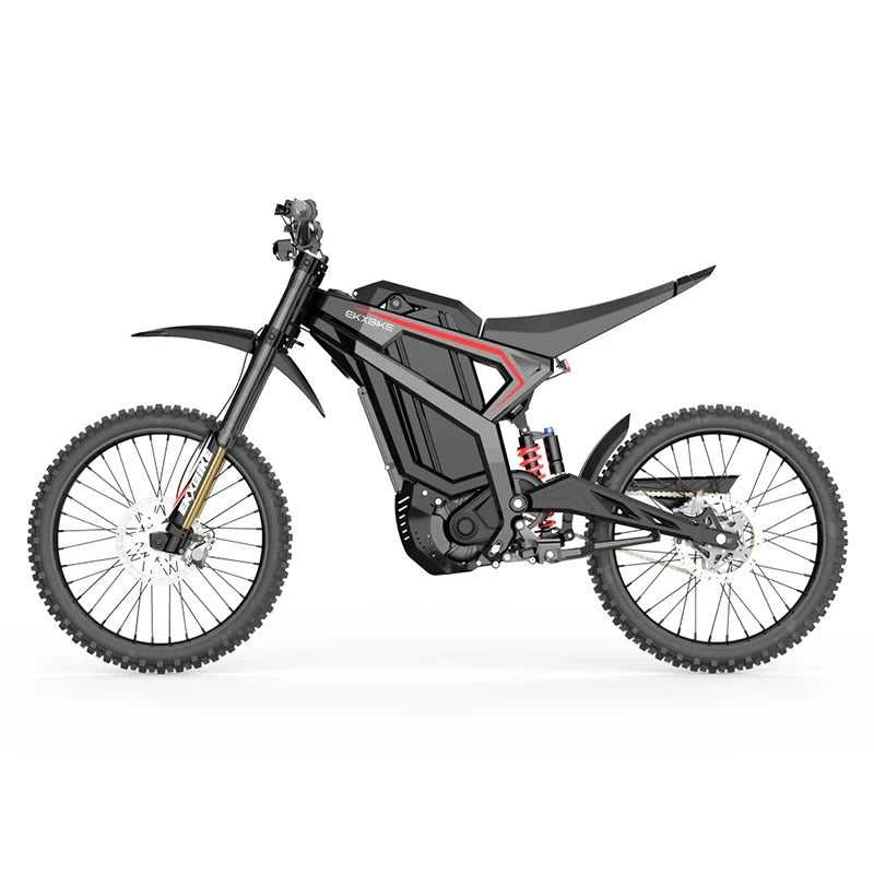 EKXBIKE M1 19" Off-Road E-Bike 16800W Peak Motor 72V 50Ah Battery