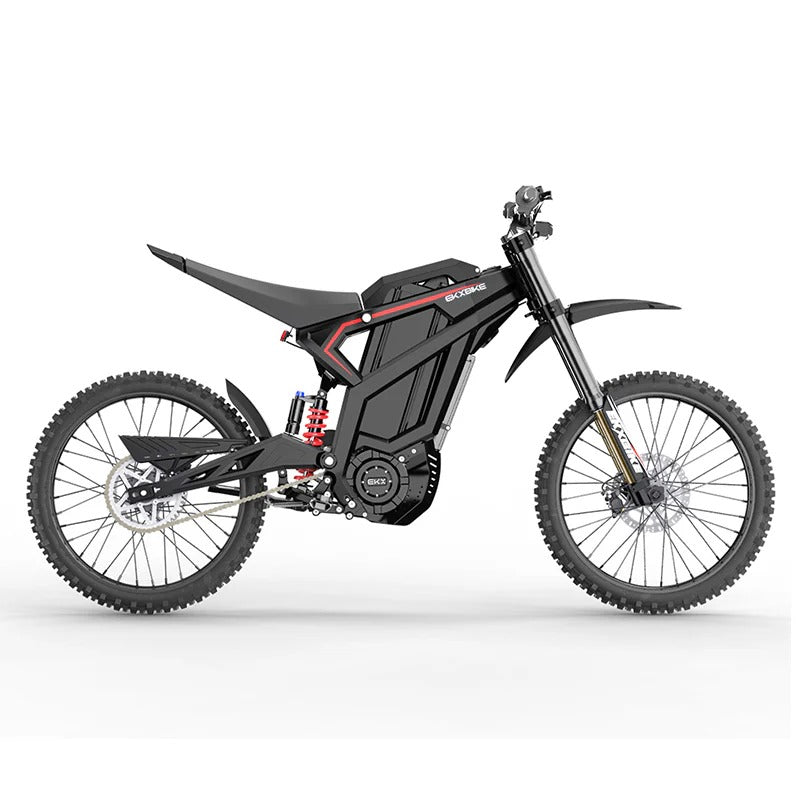 EKXBIKE M1 19" Off-Road E-Bike 16800W Peak Motor 72V 50Ah Battery