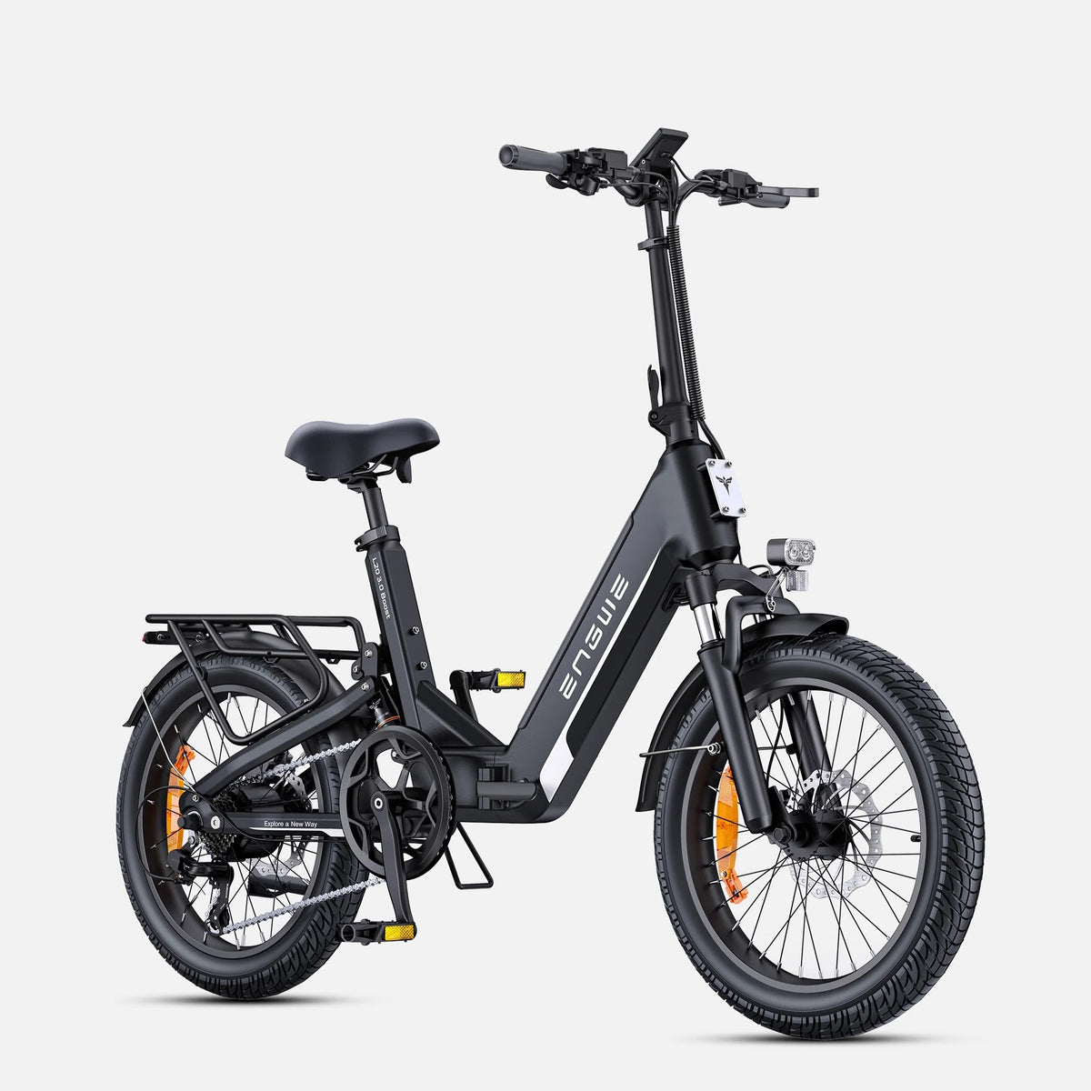 ENGWE L20 3.0 Boost 20" Step-Thru Electric Bike 250W Motor 48V 13.5Ah Battery