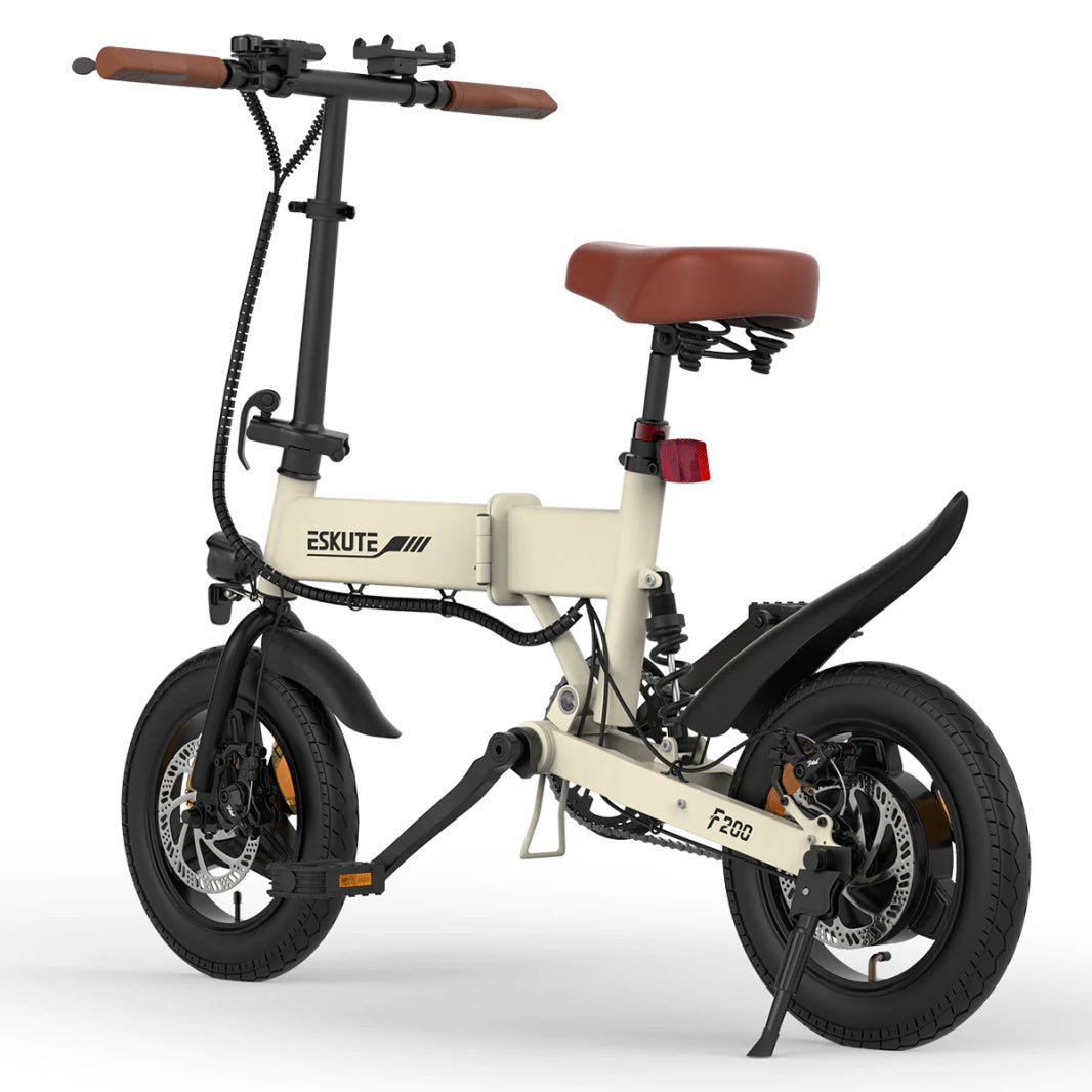 ESKUTE F200 14" Mini Folding Electric Bike 250W Motor 36V 7.8Ah Battery