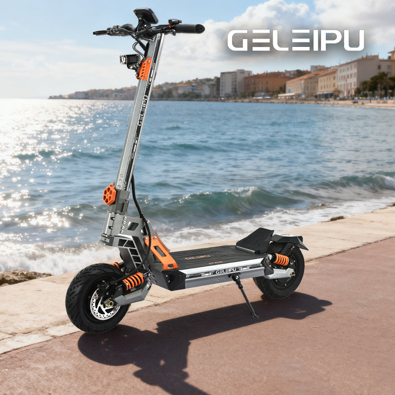 GELEIPU GTEVO 11" All-Terrain Electric Scooter 1600W*2 Dual Motors 60V 36Ah Battery