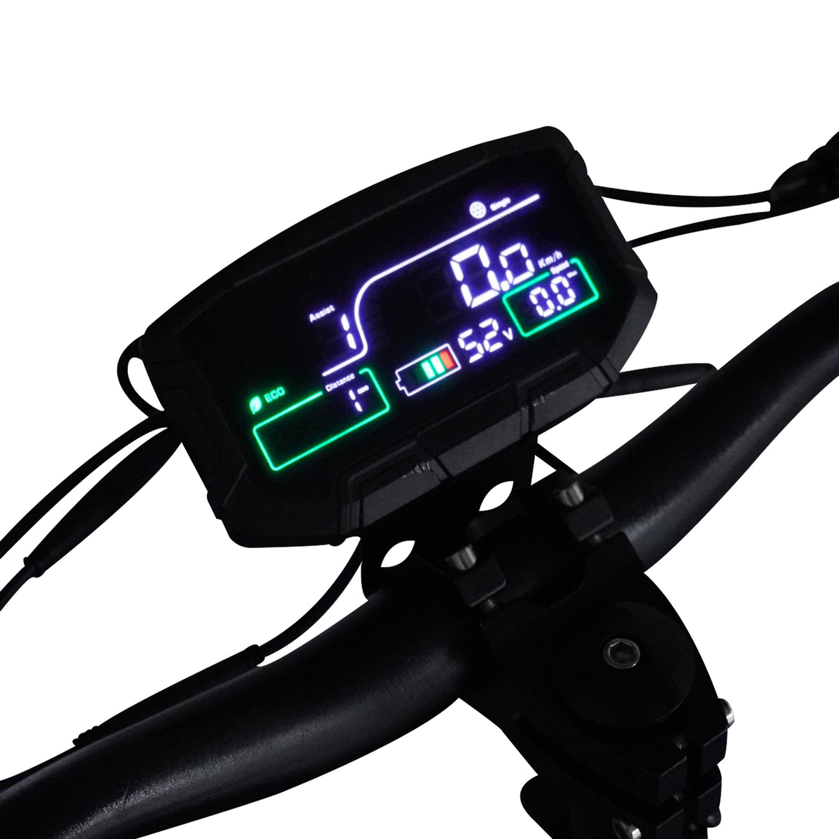 GELEIPU Z1 Pro 10" All-Terrain Electric Scooter 1200W*2 Dual Motors 52V 20Ah Battery