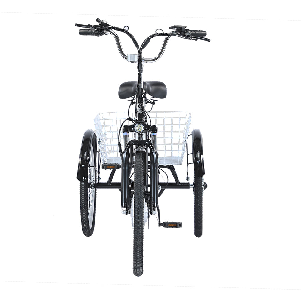 GOGOBEST GF100 24" Electric City Tricycle Cargo Ebike 350W Motor 36V 15Ah/20Ah Battery