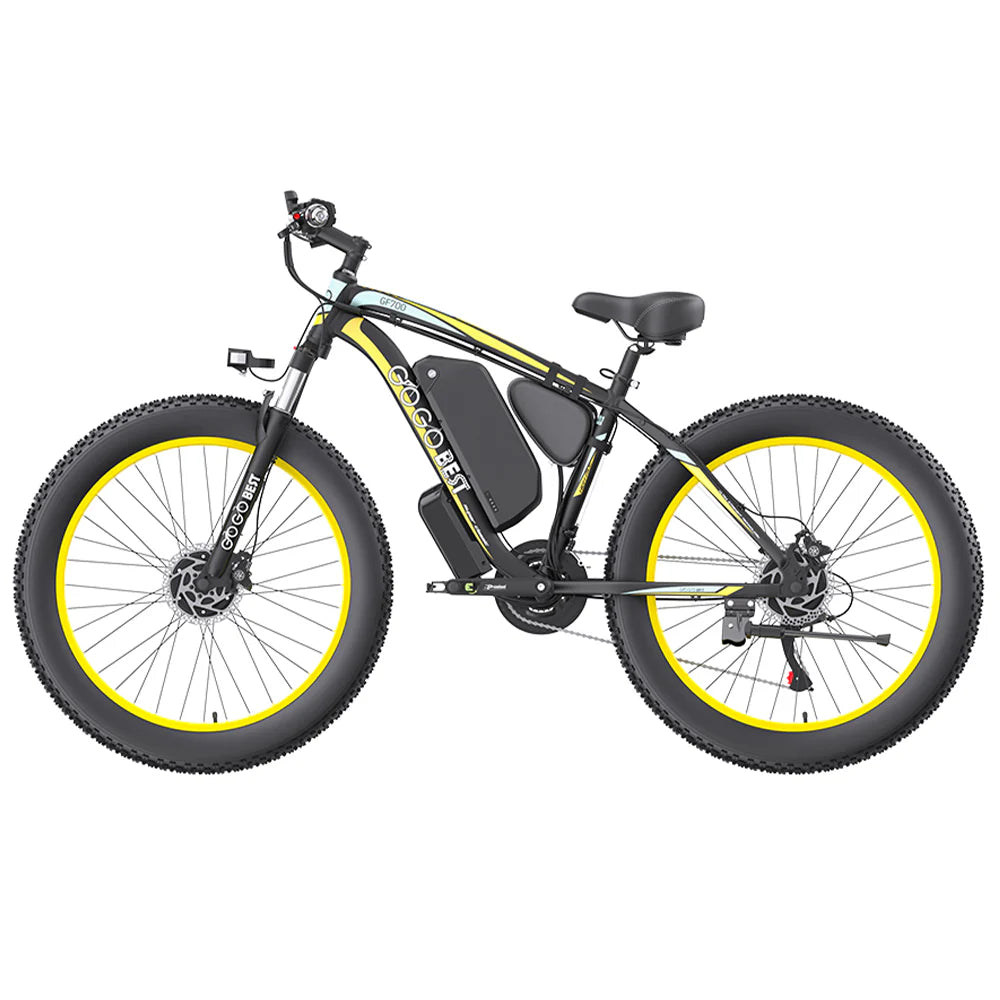GOGOBEST GF700 26*4'' Fat Tire Mountain Bike Elettrica Motore 500W Batteria 48V 17.5Ah