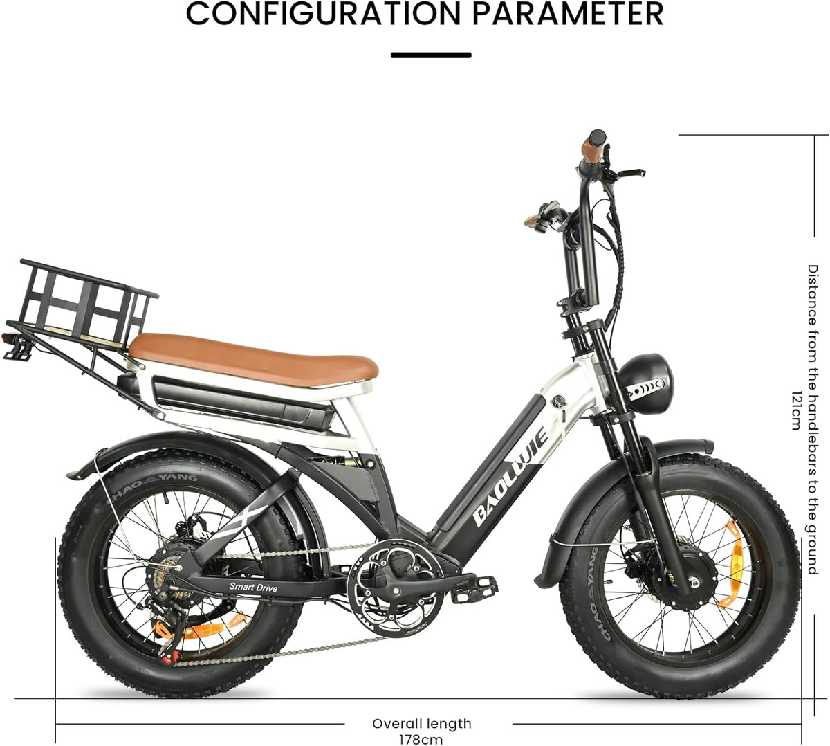 BAOLUJIE DP2033 ebike configuration parameter
