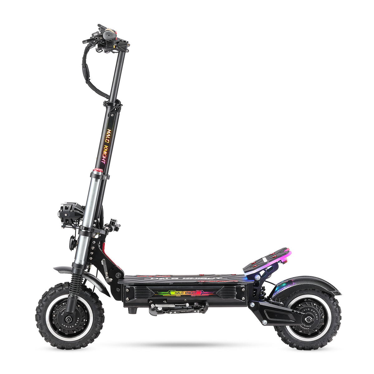 HALO KNIGHT T107 Pro (2025) 11" Foldable Electric Scooter 3000 W*2 Dual Motor 60V 38.4 Ah Battery