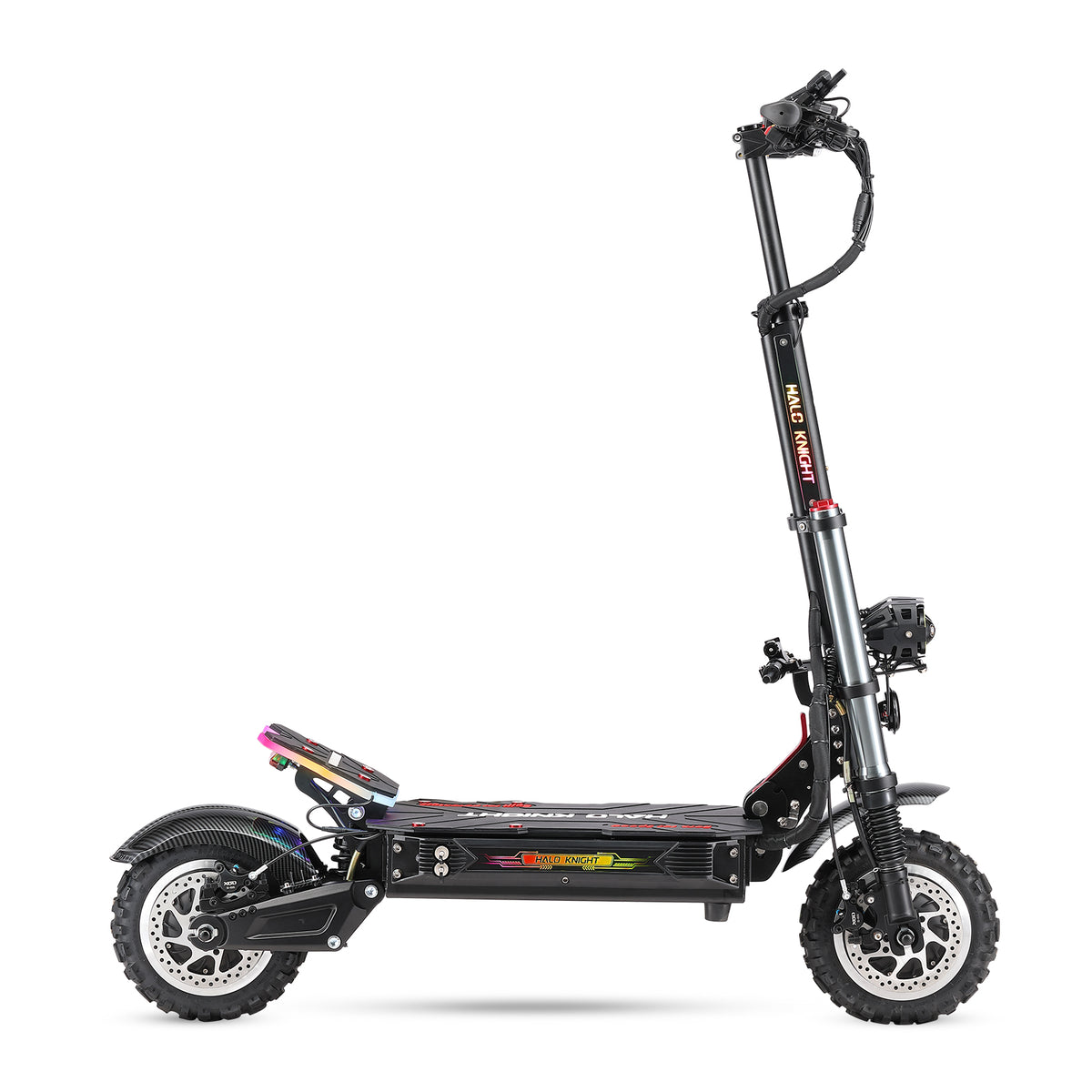 HALO KNIGHT T107 Pro (2025) 11" Foldable Electric Scooter 3000 W*2 Dual Motor 60V 38.4 Ah Battery