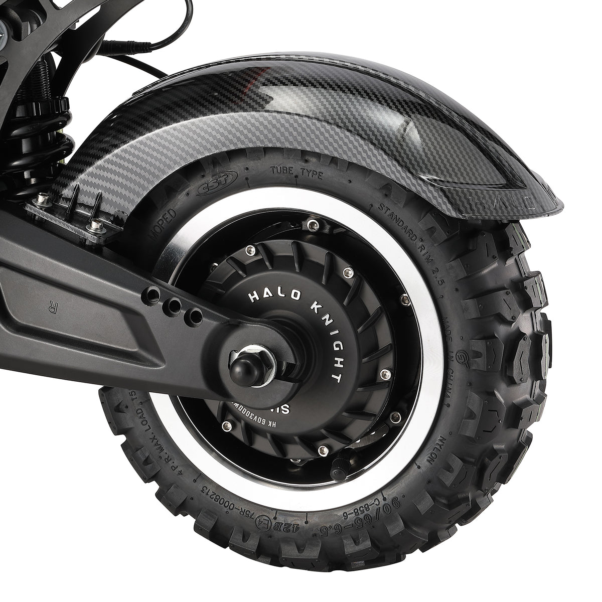 HALO KNIGHT T107 Pro (2025) 11" Foldable Electric Scooter 3000 W*2 Dual Motor 60V 38.4 Ah Battery