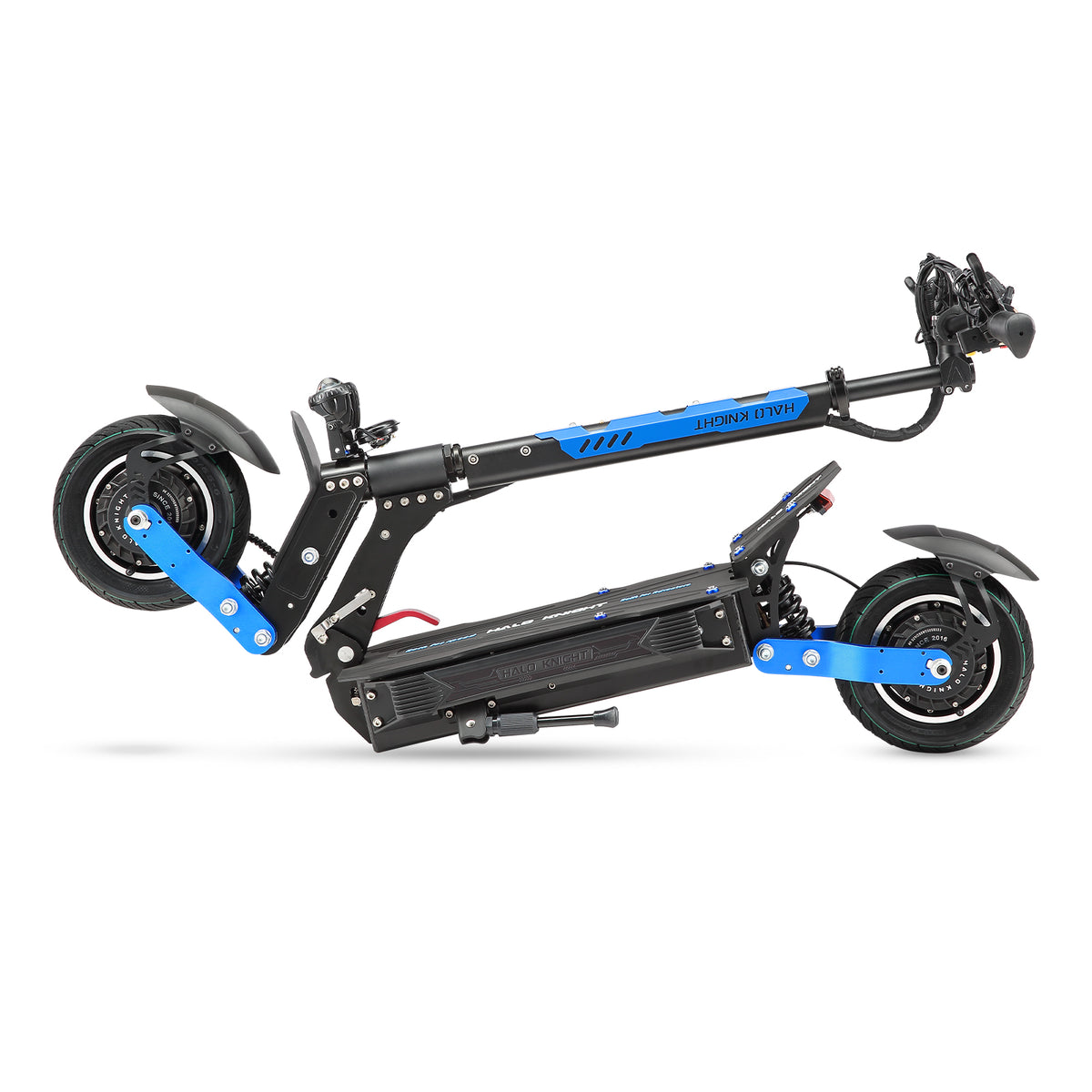 HALO KNIGHT T108(2025) 10" Foldable Electric Scooter 2400W Motor 52V 28.8Ah Battery