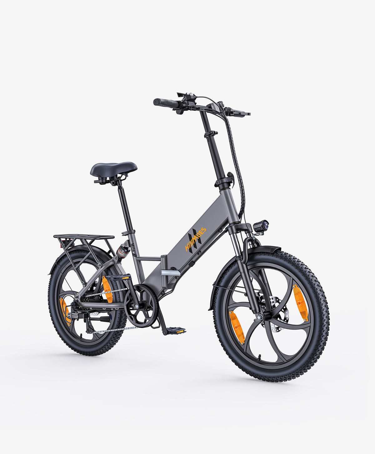HILLMILES Mile 2 20" Folding E-Bike 250W Motor 36V 13Ah Battery