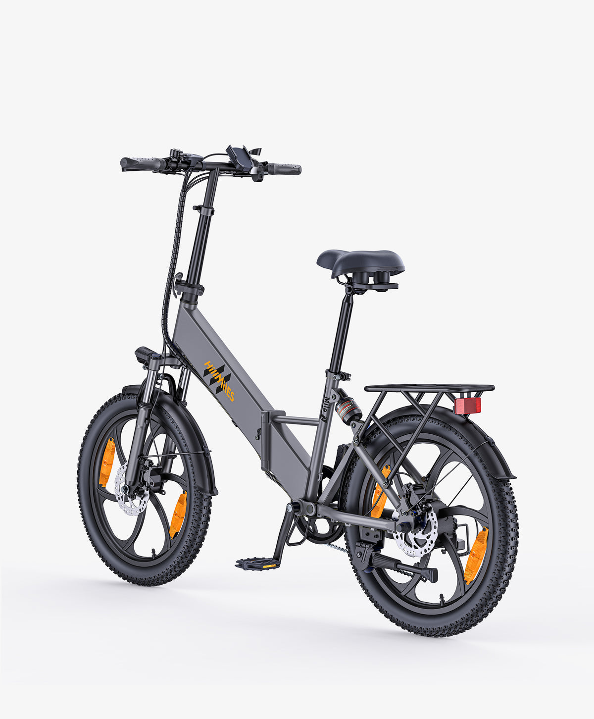 HILLMILES Mile 2 20" Folding E-Bike 250W Motor 36V 13Ah Battery