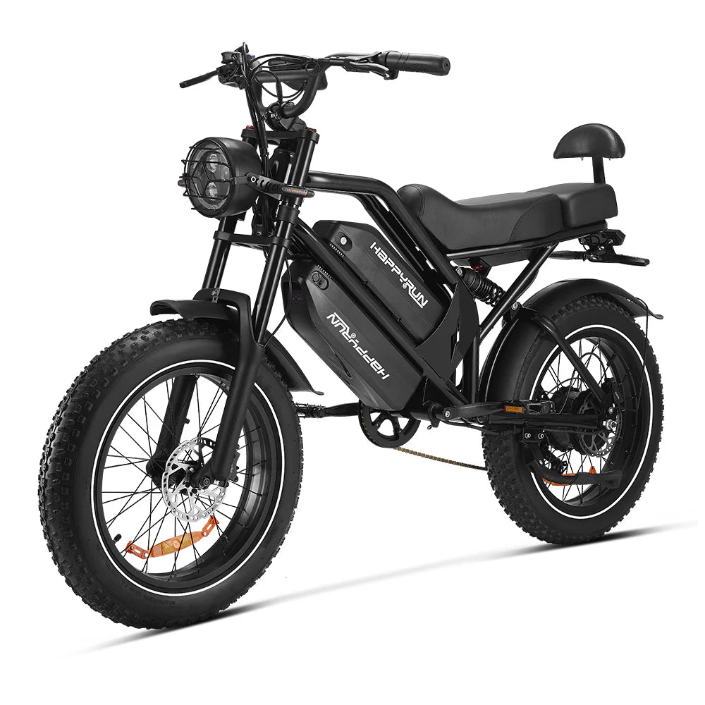HAPPYRUN G70 20" Electric Cargo Bike 2000W Peak Motor 48V 26Ah Battery