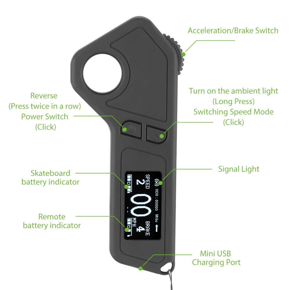 ISINWHEEL V8 Electric Skateboard 600W*2 Motor 37V 5Ah Battery