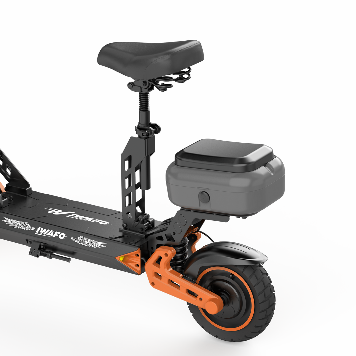 IWAFO IS2 10" Seated E-Scooter 800W Motor 48V 15Ah Battery