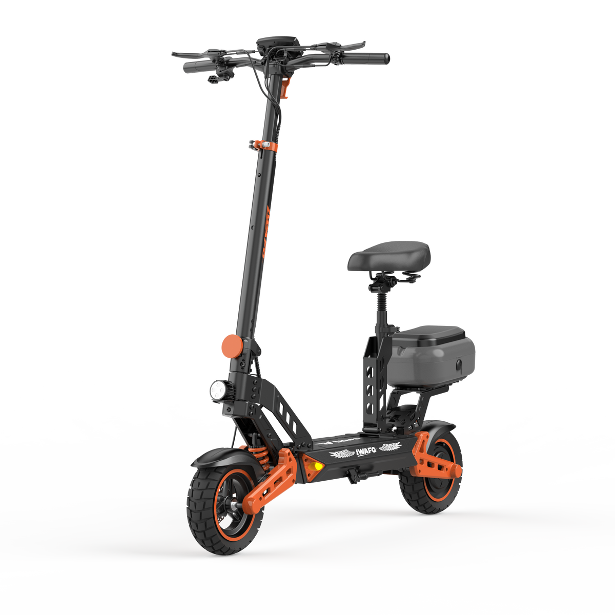 IWAFO IS2 10" Seated E-Scooter 800W Motor 48V 15Ah Battery