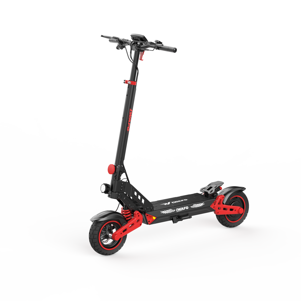 IWAFO IS2 10" Seated E-Scooter 800W Motor 48V 15Ah Battery