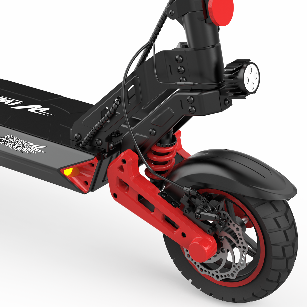 IWAFO IS2 10" Seated E-Scooter 800W Motor 48V 15Ah Battery
