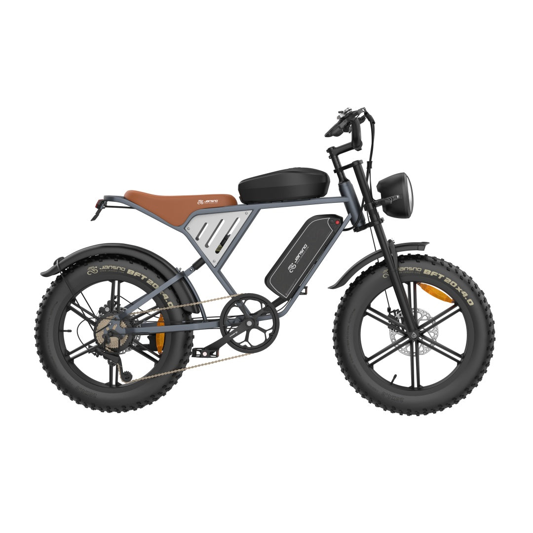 JANSNO X70GM 20" Fat Tires Electric Bikes 750W Motor 48V 14Ah+20Ah Dual Battery (US Version )