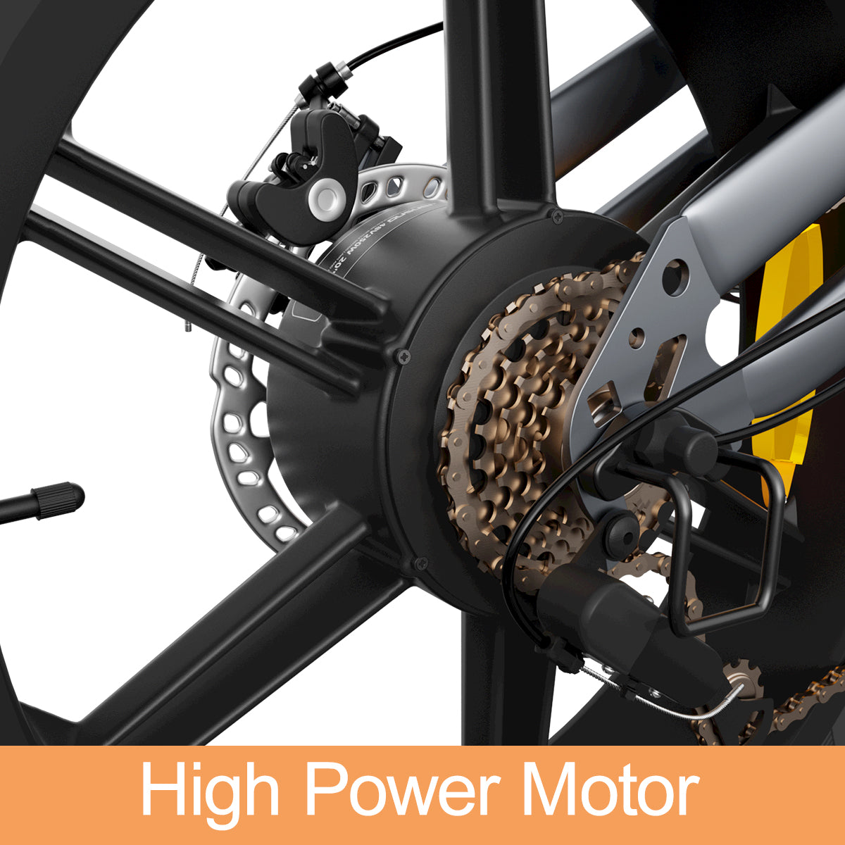 JANSNO X50M-17 20" Fat Tires Electric Bikes 750W Motor 48V 17Ah Battery